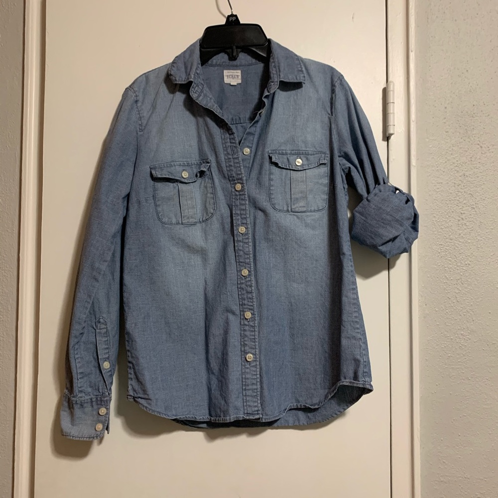 J. Crew Denim Denim Shirt